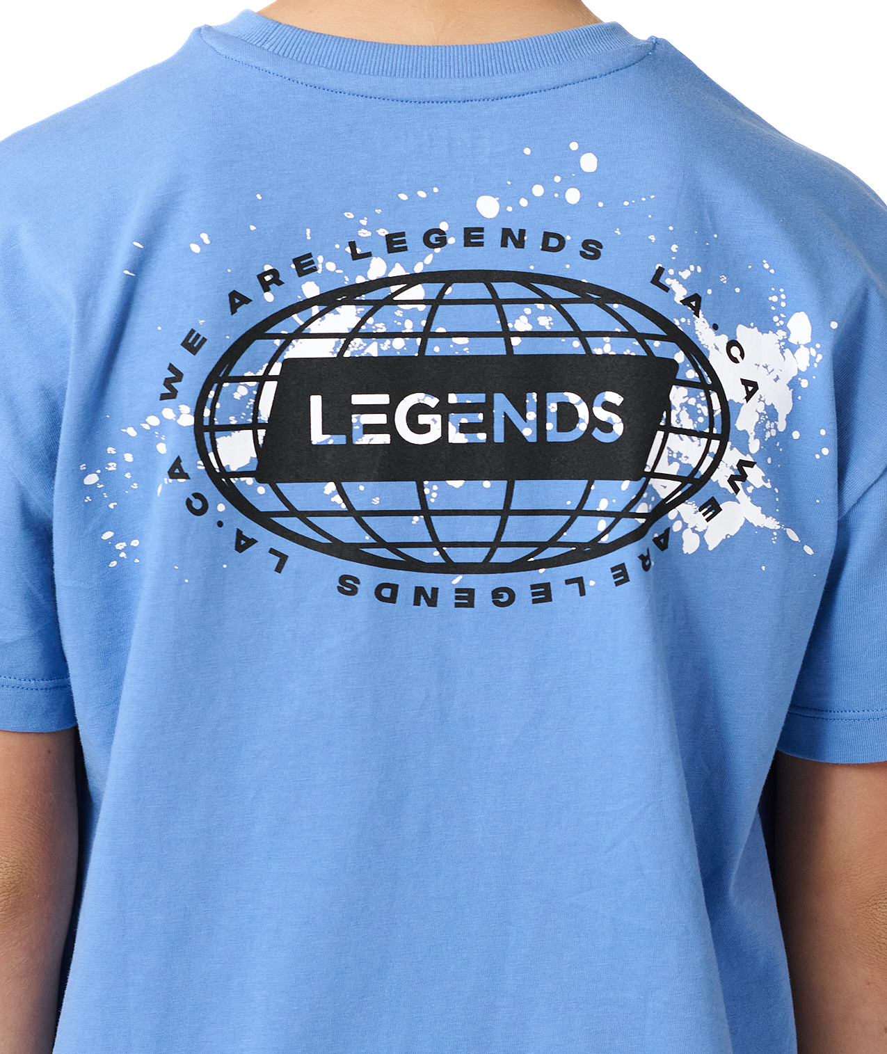 Legends Little Theo Globe Drip Tee