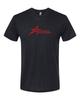 Adult Tri Blend Glitter Tee