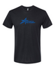 Adult Tri Blend Glitter Tee